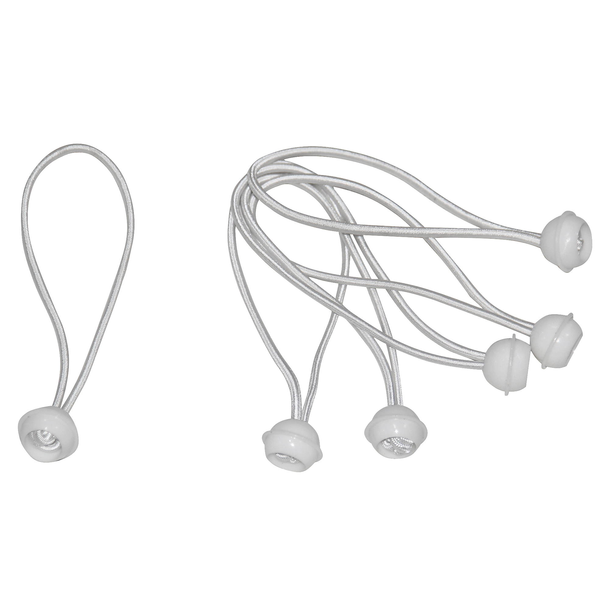 Klutch 25-Pk. of Bungee Fasteners